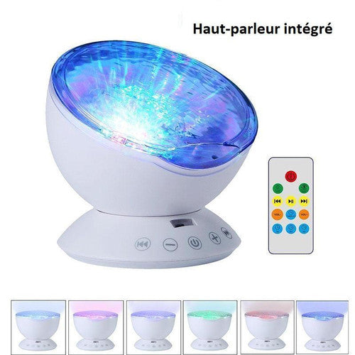 Lampe De Projection Vague De L'Océan