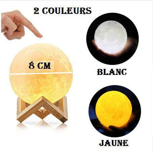 Lampe Lunaire Galactique