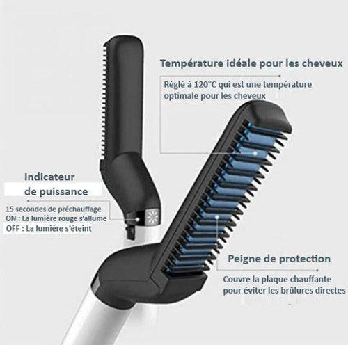 Lisseur de barbes et cheveux