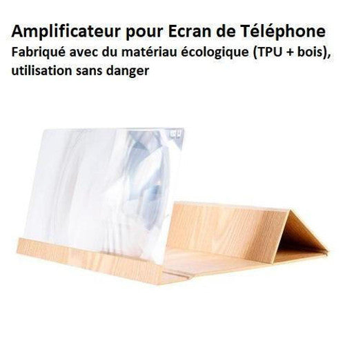 Loupe D’Écran 3D Pour Téléphone