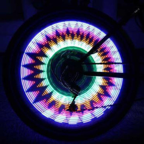 Lumière à effets pour Roues de Vélo