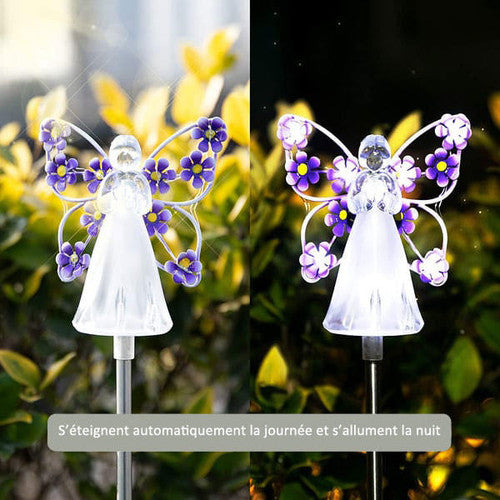 Lumière Solaire Ange Extérieure Pour Jardin