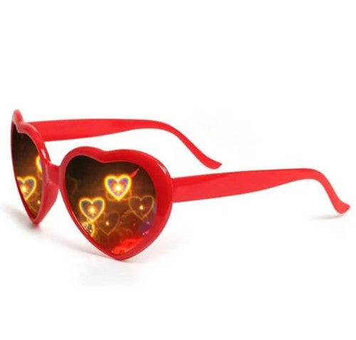 Lunettes De Diffraction - Effet De Lumière Cœur