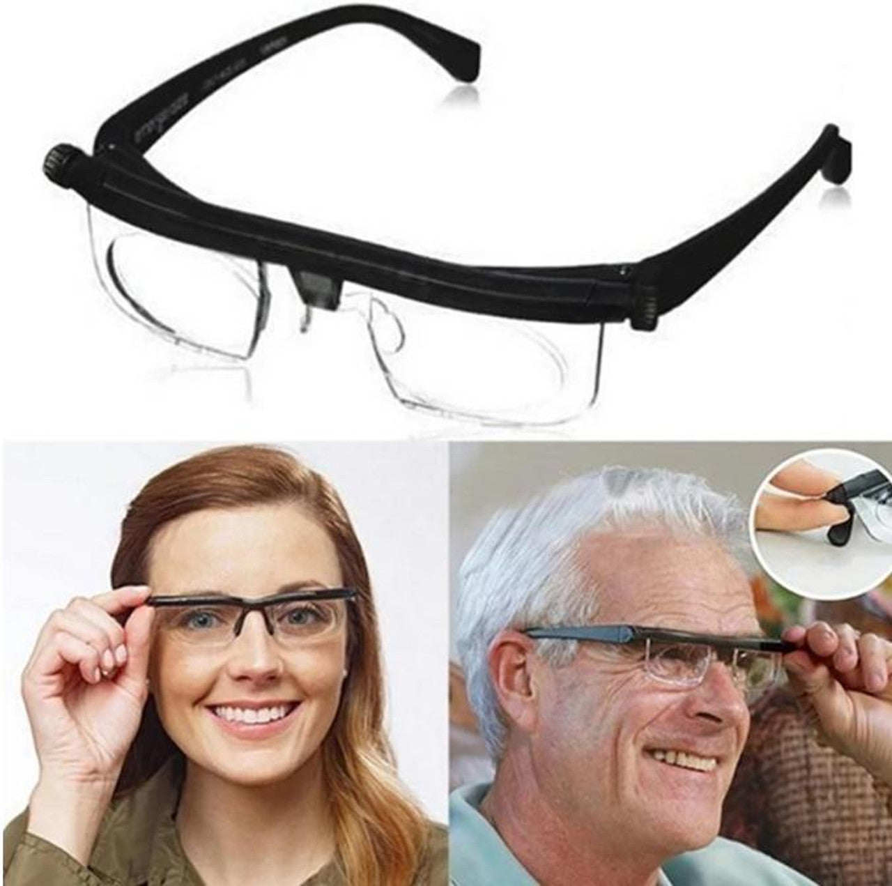 Lunettes De Vue Réglables et Ajustables