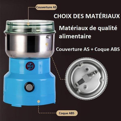 Machine broyeur à café électrique | Mini broyeur de café électrique multifonctionnel