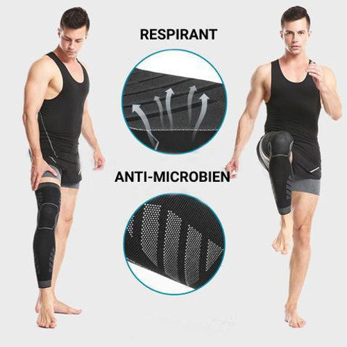 Manchon De Compression Pour Genoux Et Jambes - HealthCare™