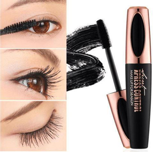 Mascara pour cils en fibre de soie 4D