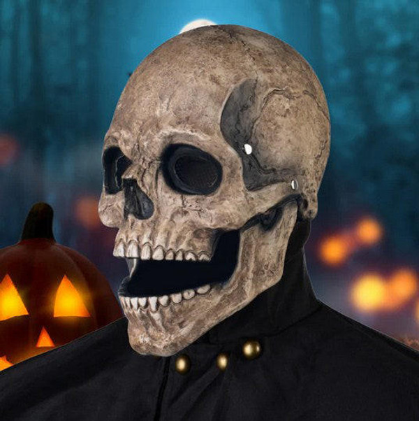 Masque Halloween Avec Mâchoire Mobile