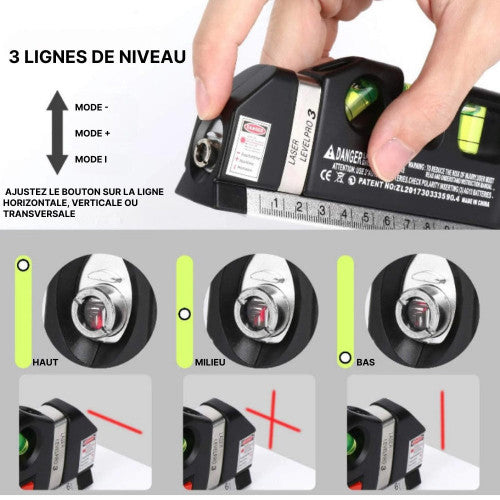 Mesureur Laser Multifonctionnel