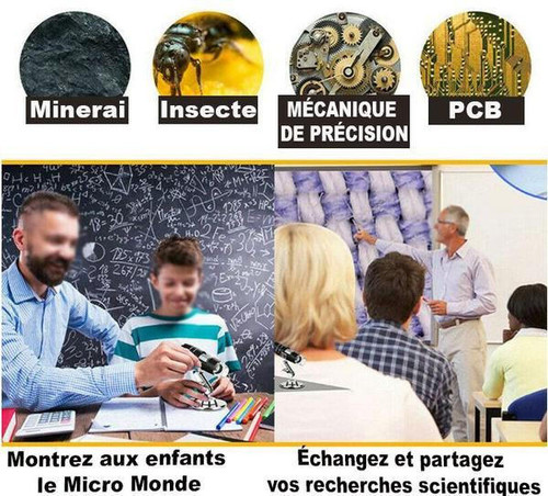 Microscope Numérique Portable 1080p