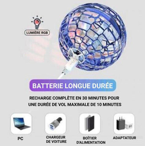 Mini Drone Sphérique Lumineux