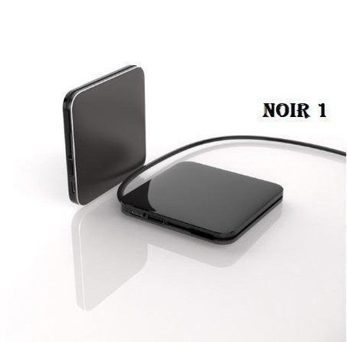 Mini Power Bank 8000mAh Conception légère pour iPhone, Samsung Galaxy et plus