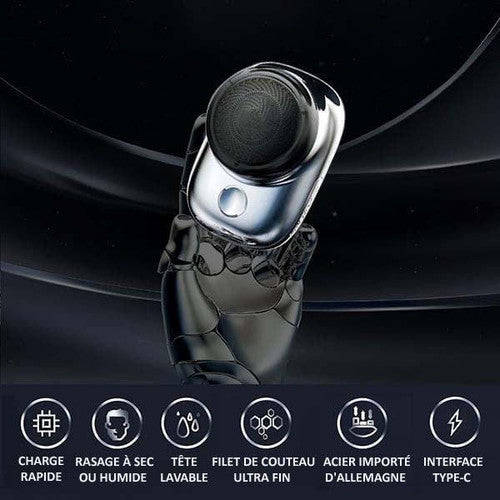 Mini Rasoir Électrique Homme