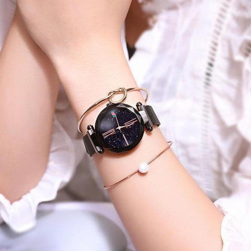 Montre étanche ciel étoilé pour femmes