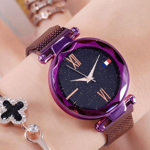 Montre étanche ciel étoilé pour femmes