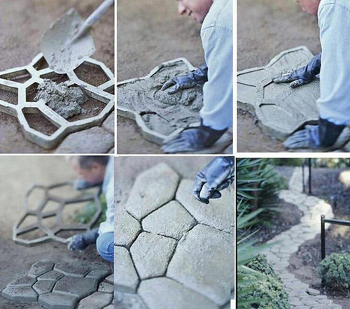 Moule à Pavé pour Carrelage de Jardin