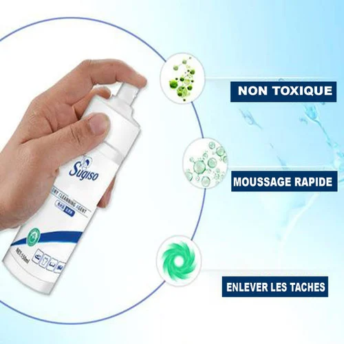 Mousse de Nettoyage à Sec