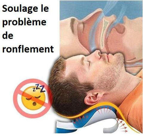 Oreiller pour Soulager les Douleurs au Cou et aux Épaules par TenseFree™