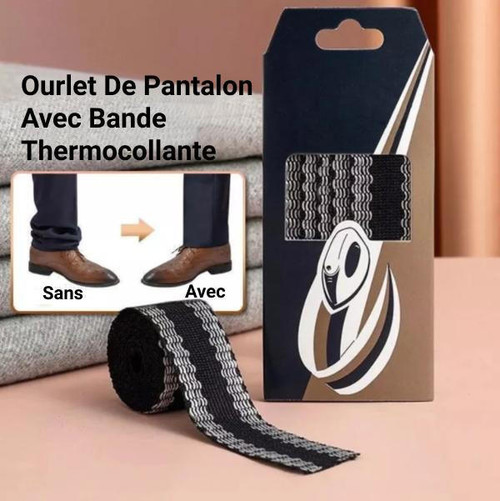 Ourlet De Pantalon Avec Bande Thermocollante