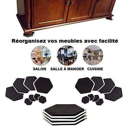 Patins Glisseurs pour Meubles (4 pièces)