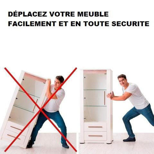 Patins Glisseurs pour Meubles (4 pièces)