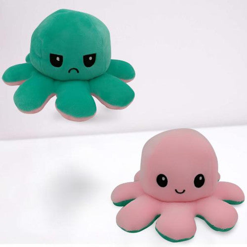 Peluche Pieuvre Réversible