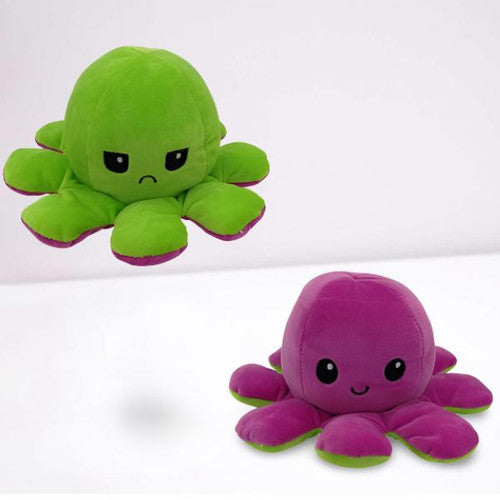 Peluche Pieuvre Réversible