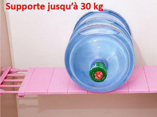 Planche de rangement ajustable