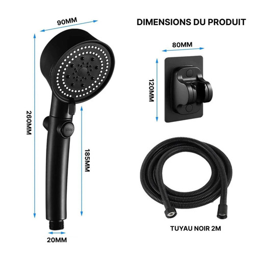 Pommeau De Douche Haute Pression Economique