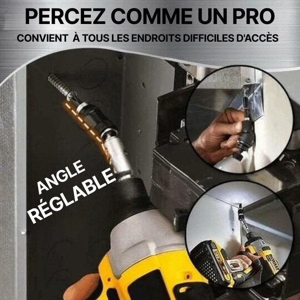 Porte-embout Magnétique Pivotant Pour Visseuse