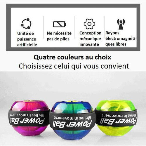 Power Ball - Entraîneur De Poignet Et Avant-Bras
