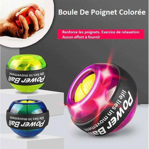 Power Ball - Entraîneur De Poignet Et Avant-Bras