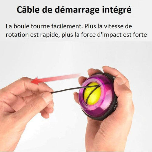 Power Ball - Entraîneur De Poignet Et Avant-Bras