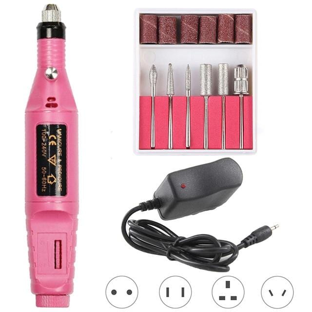 Ponceuse à Ongles Electrique Réglable