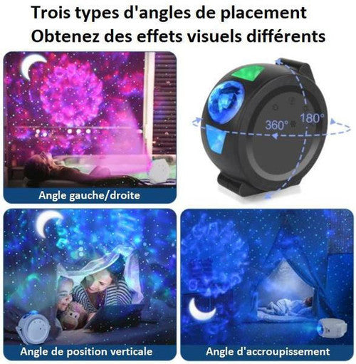 Projecteur Ciel Etoilé Galaxie - MagicProjo™