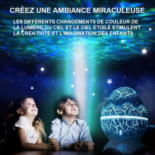 Projecteur Galaxie - Ciel Etoilé - Oeuf du Jurassique