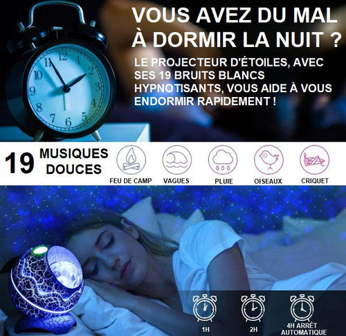 Projecteur Galaxie - Ciel Etoilé - Oeuf du Jurassique