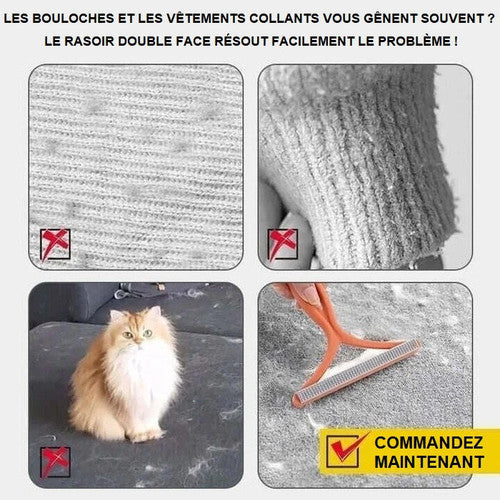 Rasoir Anti Bouloche À Double Extrémité