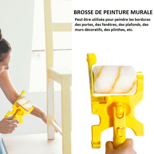 Rouleau de Peinture avec Coupe-bordure