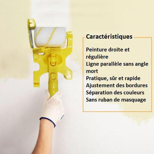 Rouleau de Peinture avec Coupe-bordure
