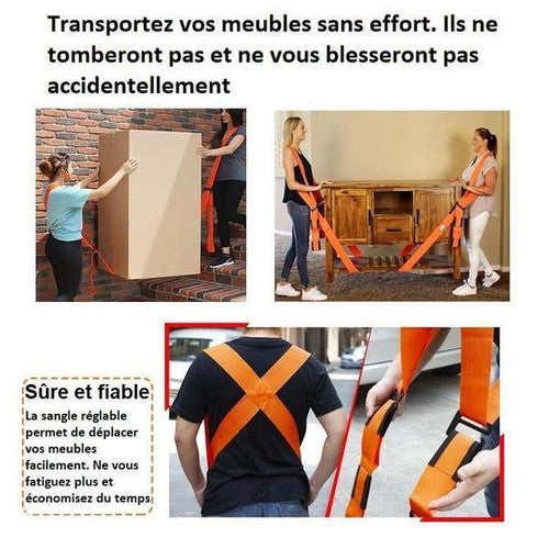 Sangles De Levage Et De Déplacement Des Meubles