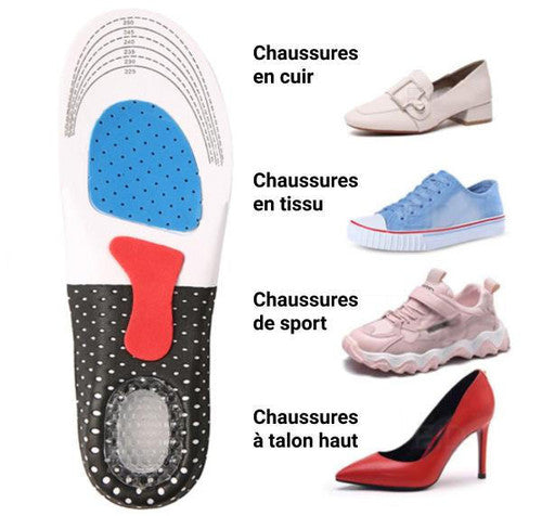 Semelles Orthopédiques Sport et Vie Quotidienne - HealthCare™