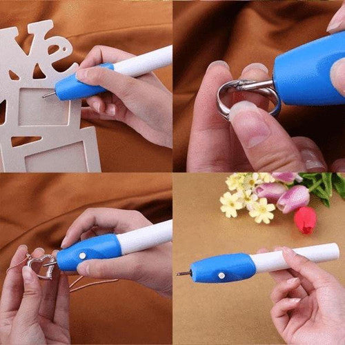 Stylo De Gravure Électrique Sans Fil - Bricolage