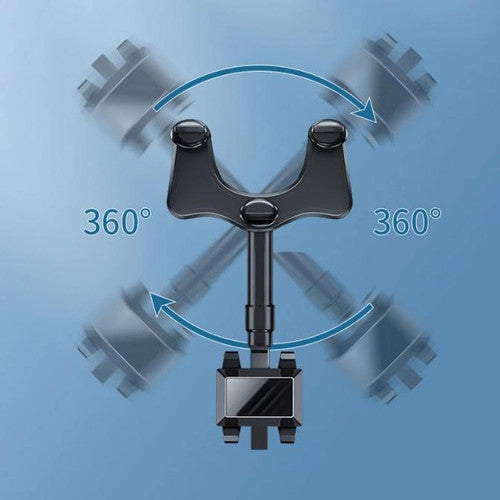 Support De Téléphone Rotatif Et Rétractable Pour Voiture
