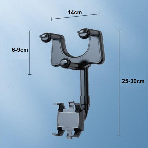 Support De Téléphone Rotatif Et Rétractable Pour Voiture