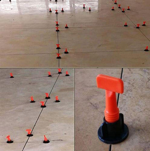 Système De Nivellement Des Carreaux Réutilisable (lot de 50)