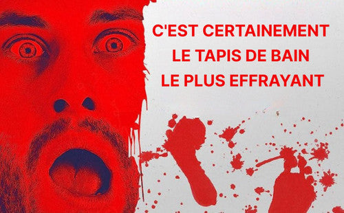 Tapis De Bain Halloween Sanglant