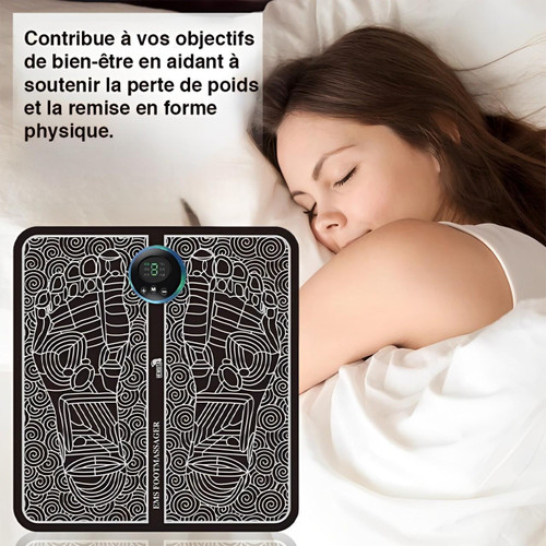 Tapis De Massage De Pieds Electrique