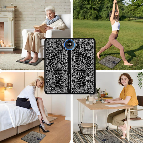 Tapis De Massage De Pieds Electrique