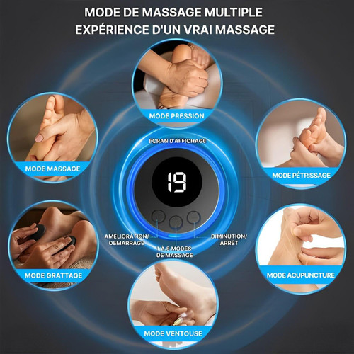 Tapis De Massage De Pieds Electrique